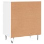 vidaXL Sideboard Hochglanz-Weiß 60x35x70 cm Holzwerkstoff vidaXL Sideboard Hochglanz-Weiß 60x35x70 cm Holzwerkstoff