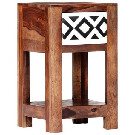 vidaXL Nachttisch 30 x 30 x 50 cm Massivholz
