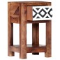 vidaXL Nachttisch 30 x 30 x 50 cm Massivholz vidaXL Nachttisch 30 x 30 x 50 cm Massivholz