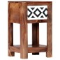 vidaXL Nachttisch 30 x 30 x 50 cm Massivholz vidaXL Nachttisch 30 x 30 x 50 cm Massivholz