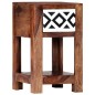 vidaXL Nachttisch 30 x 30 x 50 cm Massivholz vidaXL Nachttisch 30 x 30 x 50 cm Massivholz