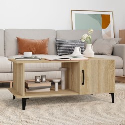 vidaXL Couchtisch Sonoma-Eiche 90x50x40 cm Holzwerkstoff