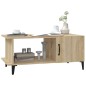 vidaXL Couchtisch Sonoma-Eiche 90x50x40 cm Holzwerkstoff vidaXL Couchtisch Sonoma-Eiche 90x50x40 cm Holzwerkstoff