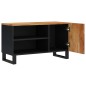 vidaXL TV-Schrank 80x33x46 cm Massivholz Akazie & Holzwerkstoff vidaXL TV-Schrank 80x33x46 cm Massivholz Akazie & Holzwerkstoff