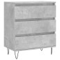 vidaXL Sideboard Betongrau 60x35x70 cm Holzwerkstoff vidaXL Sideboard Betongrau 60x35x70 cm Holzwerkstoff