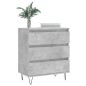 vidaXL Sideboard Betongrau 60x35x70 cm Holzwerkstoff vidaXL Sideboard Betongrau 60x35x70 cm Holzwerkstoff