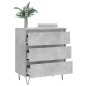 vidaXL Sideboard Betongrau 60x35x70 cm Holzwerkstoff vidaXL Sideboard Betongrau 60x35x70 cm Holzwerkstoff