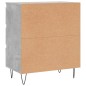 vidaXL Sideboard Betongrau 60x35x70 cm Holzwerkstoff vidaXL Sideboard Betongrau 60x35x70 cm Holzwerkstoff