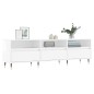 vidaXL TV-Schrank Hochglanz-Weiß 150x30x44,5 cm Holzwerkstoff vidaXL TV-Schrank Hochglanz-Weiß 150x30x44,5 cm Holzwerkstoff