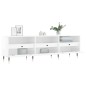 vidaXL TV-Schrank Hochglanz-Weiß 150x30x44,5 cm Holzwerkstoff vidaXL TV-Schrank Hochglanz-Weiß 150x30x44,5 cm Holzwerkstoff