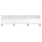 vidaXL TV-Schrank Hochglanz-Weiß 150x30x44,5 cm Holzwerkstoff vidaXL TV-Schrank Hochglanz-Weiß 150x30x44,5 cm Holzwerkstoff