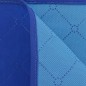 vidaXL Picknickdecke Blau und Hellblau 100x150 cm vidaXL Picknickdecke Blau und Hellblau 100x150 cm