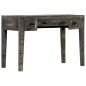 vidaXL Schreibtisch Schwarz 110×50×75 cm Massivholz Mango vidaXL Schreibtisch Schwarz 110×50×75 cm Massivholz Mango