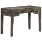 vidaXL Schreibtisch Schwarz 110×50×75 cm Massivholz Mango vidaXL Schreibtisch Schwarz 110×50×75 cm Massivholz Mango