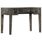 vidaXL Schreibtisch Schwarz 110×50×75 cm Massivholz Mango vidaXL Schreibtisch Schwarz 110×50×75 cm Massivholz Mango