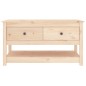vidaXL Couchtisch 102x49x55 cm Massivholz Kiefer vidaXL Couchtisch 102x49x55 cm Massivholz Kiefer