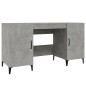 vidaXL Schreibtisch Betongrau 140x50x75 cm Holzwerkstoff vidaXL Schreibtisch Betongrau 140x50x75 cm Holzwerkstoff