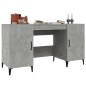 vidaXL Schreibtisch Betongrau 140x50x75 cm Holzwerkstoff vidaXL Schreibtisch Betongrau 140x50x75 cm Holzwerkstoff