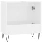 vidaXL Badschrank Hochglanz-Weiß 58x33x60 cm Holzwerkstoff vidaXL Badschrank Hochglanz-Weiß 58x33x60 cm Holzwerkstoff