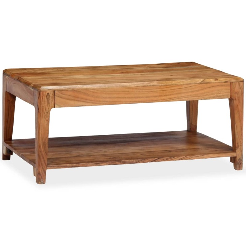 vidaXL Couchtisch Massivholz 88 x 50 x 38 cm vidaXL Couchtisch Massivholz 88 x 50 x 38 cm