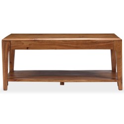vidaXL Couchtisch Massivholz 88 x 50 x 38 cm