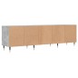 vidaXL TV-Schrank Betongrau 150x30x44,5 cm Holzwerkstoff vidaXL TV-Schrank Betongrau 150x30x44,5 cm Holzwerkstoff