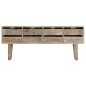 vidaXL Sideboard 140×30×60 cm Massivholz Mango vidaXL Sideboard 140×30×60 cm Massivholz Mango