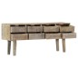vidaXL Sideboard 140×30×60 cm Massivholz Mango vidaXL Sideboard 140×30×60 cm Massivholz Mango