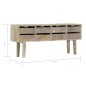 vidaXL Sideboard 140×30×60 cm Massivholz Mango vidaXL Sideboard 140×30×60 cm Massivholz Mango
