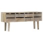 vidaXL Sideboard 140×30×60 cm Massivholz Mango vidaXL Sideboard 140×30×60 cm Massivholz Mango