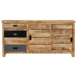 vidaXL Sideboard Mangoholz Massiv 160 x 40 x 80 cm