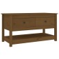 vidaXL Couchtisch Honigbraun 102x49x55 cm Massivholz Kiefer vidaXL Couchtisch Honigbraun 102x49x55 cm Massivholz Kiefer