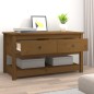 vidaXL Couchtisch Honigbraun 102x49x55 cm Massivholz Kiefer vidaXL Couchtisch Honigbraun 102x49x55 cm Massivholz Kiefer