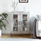 vidaXL Sideboard Betongrau 69,5x34x90 cm Holzwerkstoff vidaXL Sideboard Betongrau 69,5x34x90 cm Holzwerkstoff