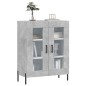vidaXL Sideboard Betongrau 69,5x34x90 cm Holzwerkstoff vidaXL Sideboard Betongrau 69,5x34x90 cm Holzwerkstoff