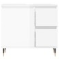 vidaXL Badschrank Hochglanz-Weiß 65x33x60 cm Holzwerkstoff vidaXL Badschrank Hochglanz-Weiß 65x33x60 cm Holzwerkstoff