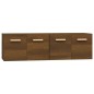 vidaXL Wandschränke 2Stk Braun Eichen-Optik 60x36,5x35cm Holzwerkstoff vidaXL Wandschränke 2Stk Braun Eichen-Optik 60x36,5x35cm Holzwerkstoff