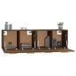 vidaXL Wandschränke 2Stk Braun Eichen-Optik 60x36,5x35cm Holzwerkstoff vidaXL Wandschränke 2Stk Braun Eichen-Optik 60x36,5x35cm Holzwerkstoff