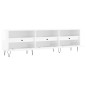 vidaXL TV-Schrank Hochglanz-Weiß 150x30x44,5 cm Holzwerkstoff vidaXL TV-Schrank Hochglanz-Weiß 150x30x44,5 cm Holzwerkstoff
