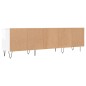 vidaXL TV-Schrank Hochglanz-Weiß 150x30x44,5 cm Holzwerkstoff vidaXL TV-Schrank Hochglanz-Weiß 150x30x44,5 cm Holzwerkstoff