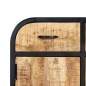 vidaXL Sideboard 60×30×75 cm Mango-Massivholz und Eisen vidaXL Sideboard 60×30×75 cm Mango-Massivholz und Eisen