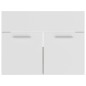 vidaXL Waschbeckenunterschrank Weiß Sonoma-Eiche 60x38,5x46 cm vidaXL Waschbeckenunterschrank Weiß Sonoma-Eiche 60x38,5x46 cm