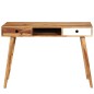 vidaXL Schreibtisch 110 x 55 x 76 cm Massivholz vidaXL Schreibtisch 110 x 55 x 76 cm Massivholz