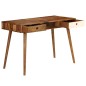 vidaXL Schreibtisch 110 x 55 x 76 cm Massivholz vidaXL Schreibtisch 110 x 55 x 76 cm Massivholz