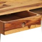 vidaXL Schreibtisch 110 x 55 x 76 cm Massivholz vidaXL Schreibtisch 110 x 55 x 76 cm Massivholz