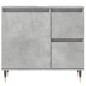 vidaXL Badschrank Betongrau 65x33x60 cm Holzwerkstoff vidaXL Badschrank Betongrau 65x33x60 cm Holzwerkstoff