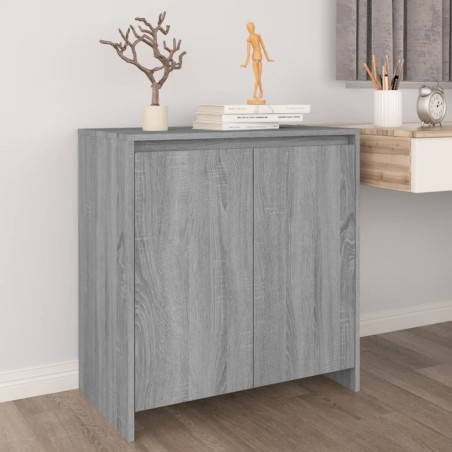 vidaXL Sideboard Grau Sonoma 70x41x75 cm Holzwerkstoff