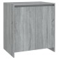 vidaXL Sideboard Grau Sonoma 70x41x75 cm Holzwerkstoff vidaXL Sideboard Grau Sonoma 70x41x75 cm Holzwerkstoff