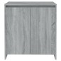 vidaXL Sideboard Grau Sonoma 70x41x75 cm Holzwerkstoff vidaXL Sideboard Grau Sonoma 70x41x75 cm Holzwerkstoff