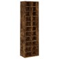 vidaXL Schuhregal Räuchereiche 54x34x183 cm Holzwerkstoff vidaXL Schuhregal Räuchereiche 54x34x183 cm Holzwerkstoff